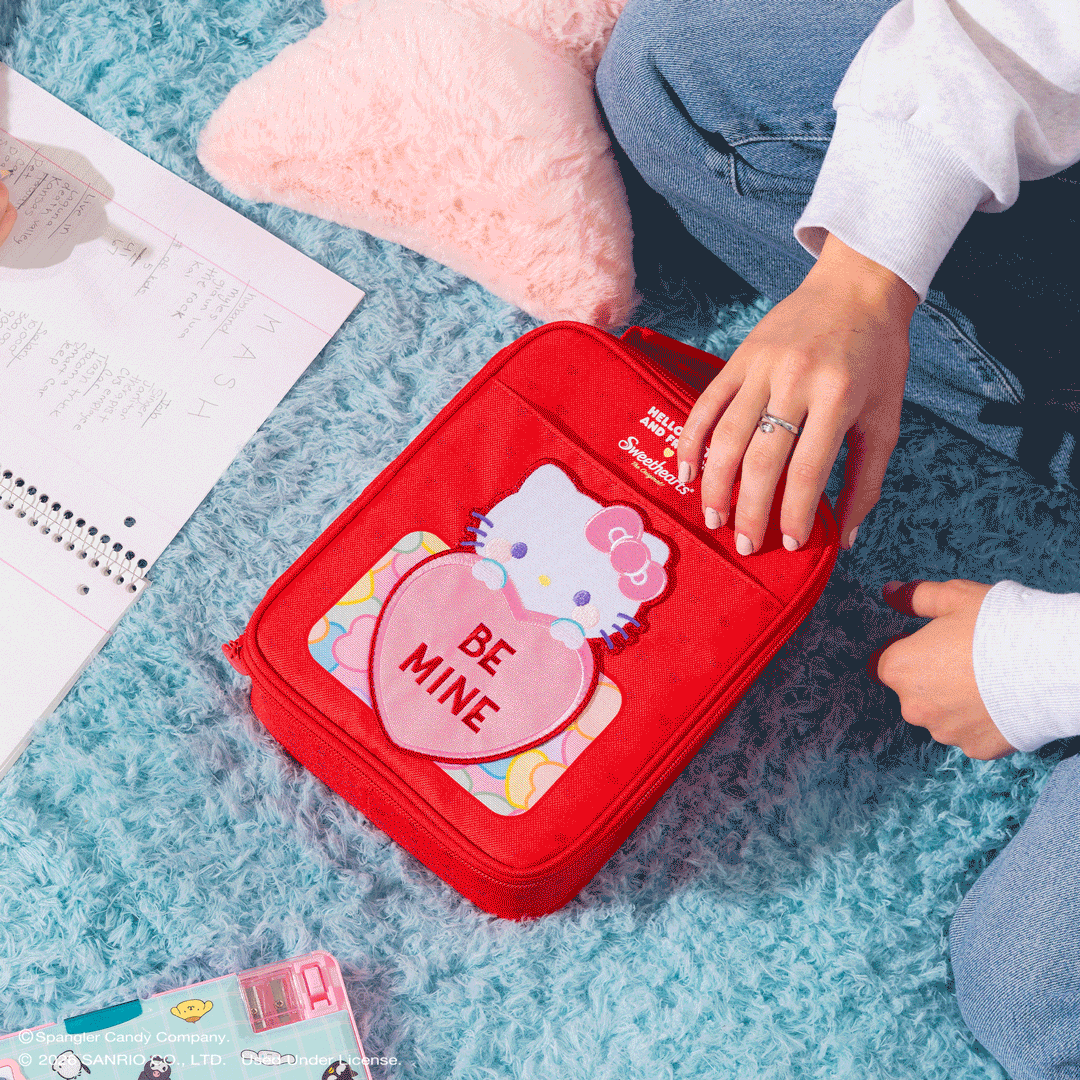 hello-kitty-and-friends-x-sweethearts-candies-slim-lunch-cooler-u5 SanrioxSweethearts_NATIVE_PDP_Vertical-Lunch_GIF.gif